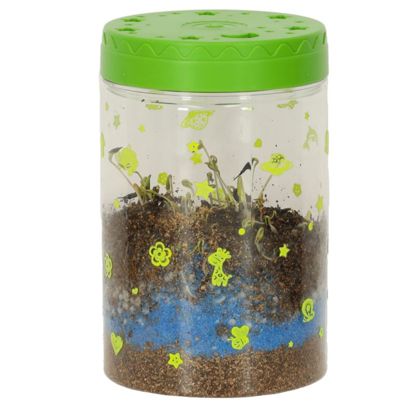 Terarij s farmom dinosaura, projektor i LED noćnim svjetlom