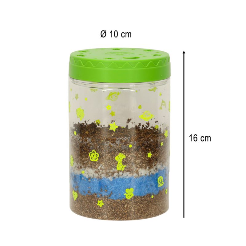 Terarij s farmom dinosaura, projektor i LED noćnim svjetlom