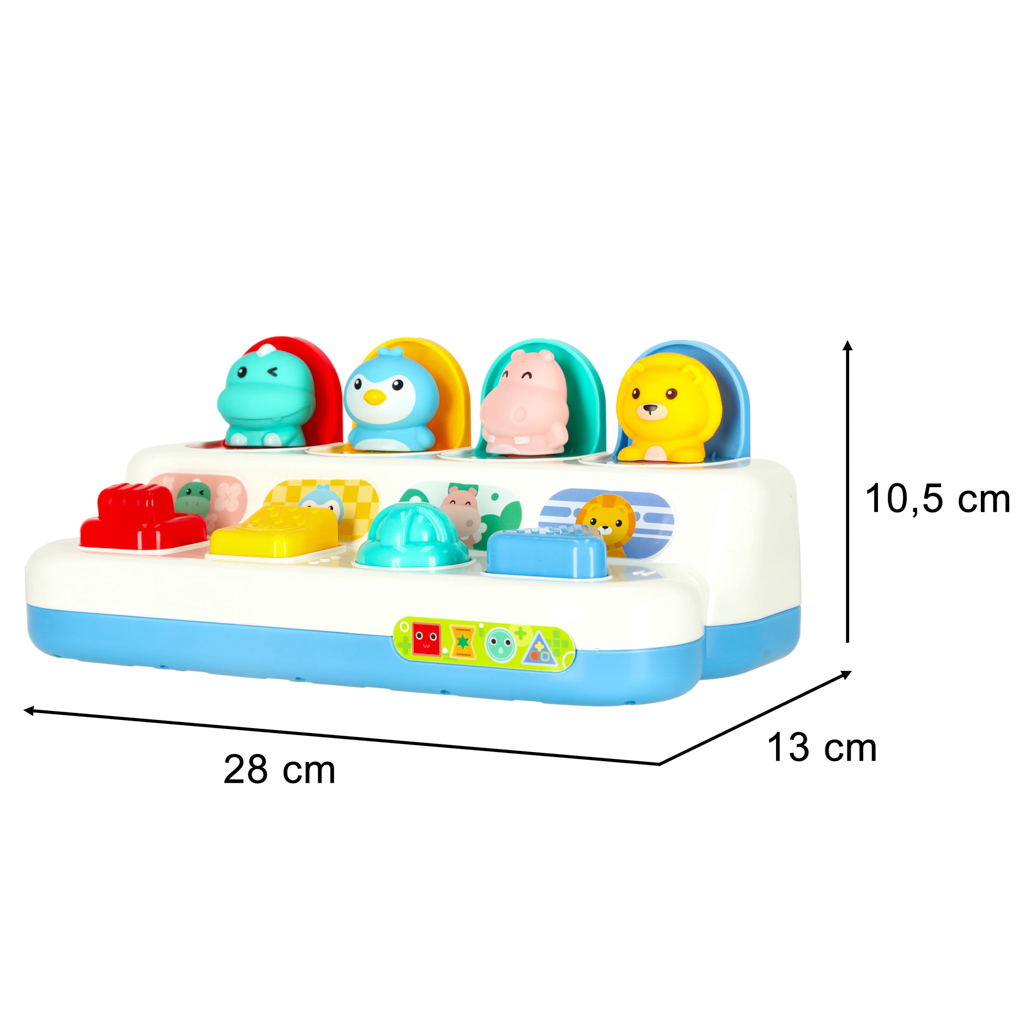 Interaktivna edukativna igra vještine s iskačućim životinjama