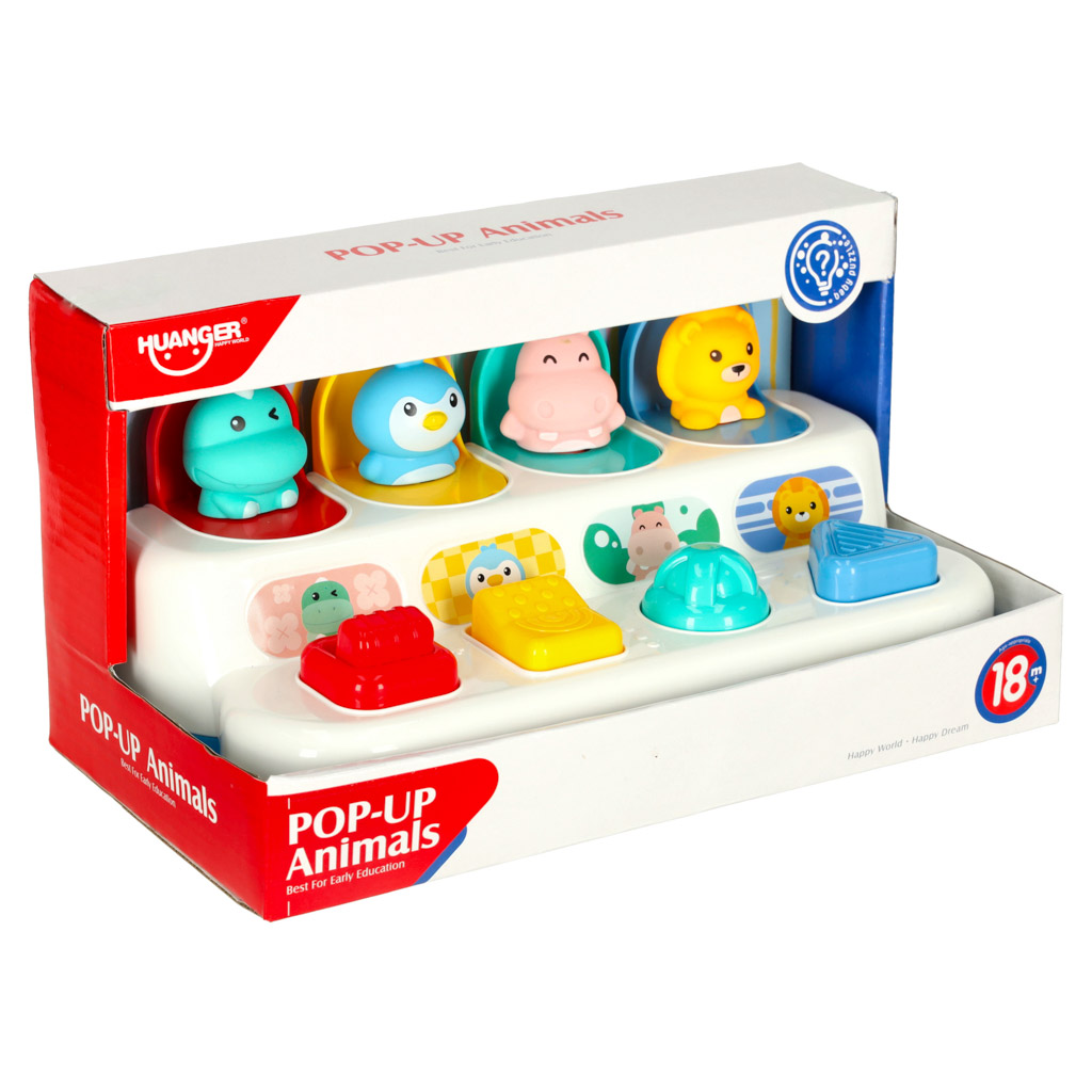 Interaktivna edukativna igra vještine s iskačućim životinjama