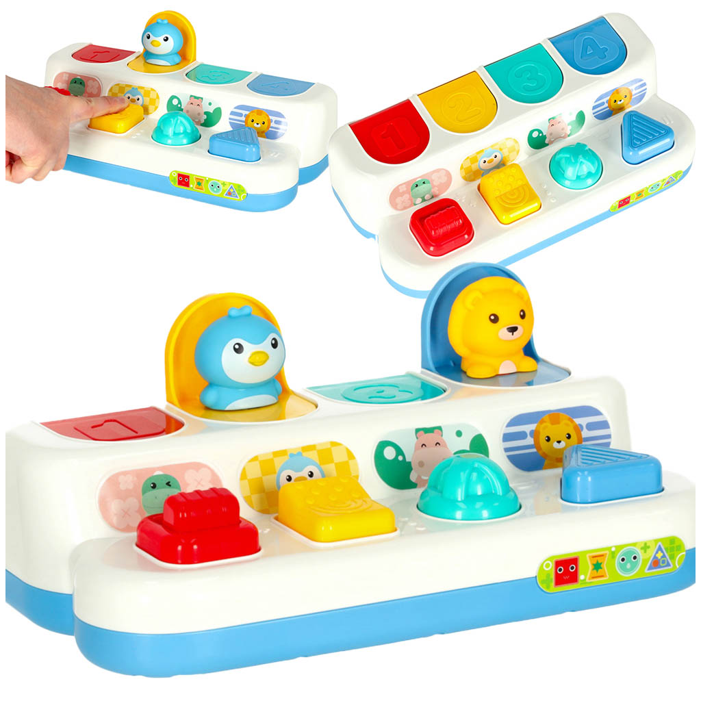 Interaktivna edukativna igra vještine s iskačućim životinjama