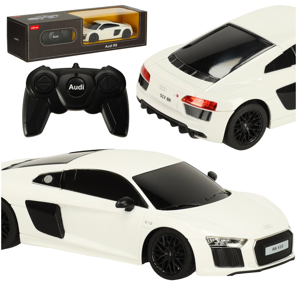 RC auto Rastar 72300 Audi R8 2015 1:24 bijeli
