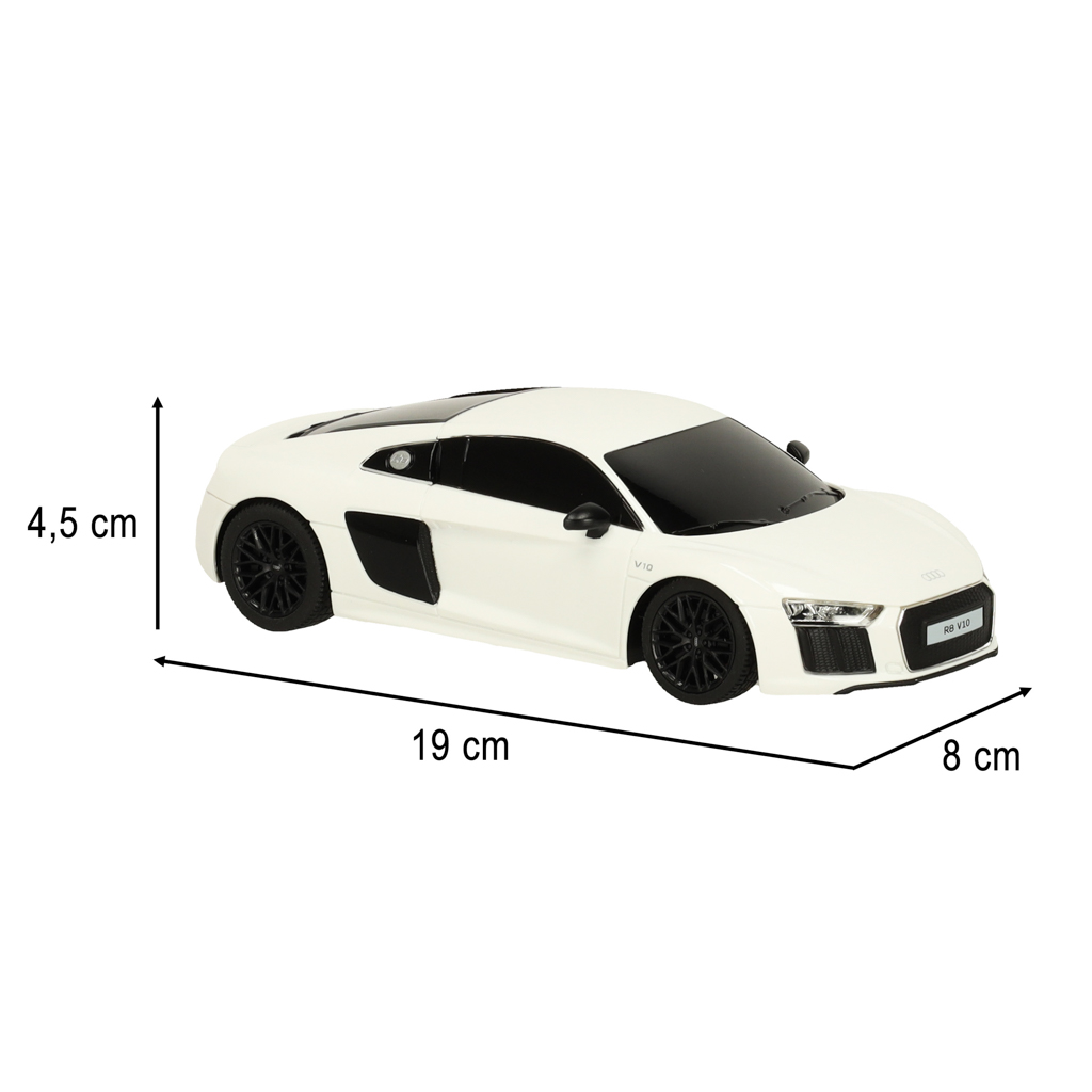 RC auto Rastar 72300 Audi R8 2015 1:24 bijeli