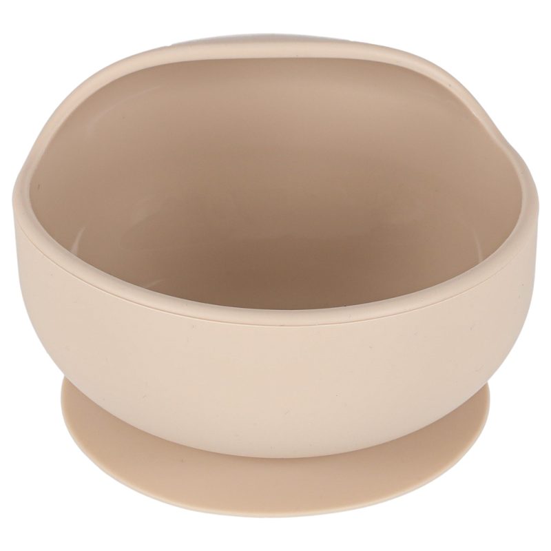 Silikonske posude za djecu 9 elemenata bež 7