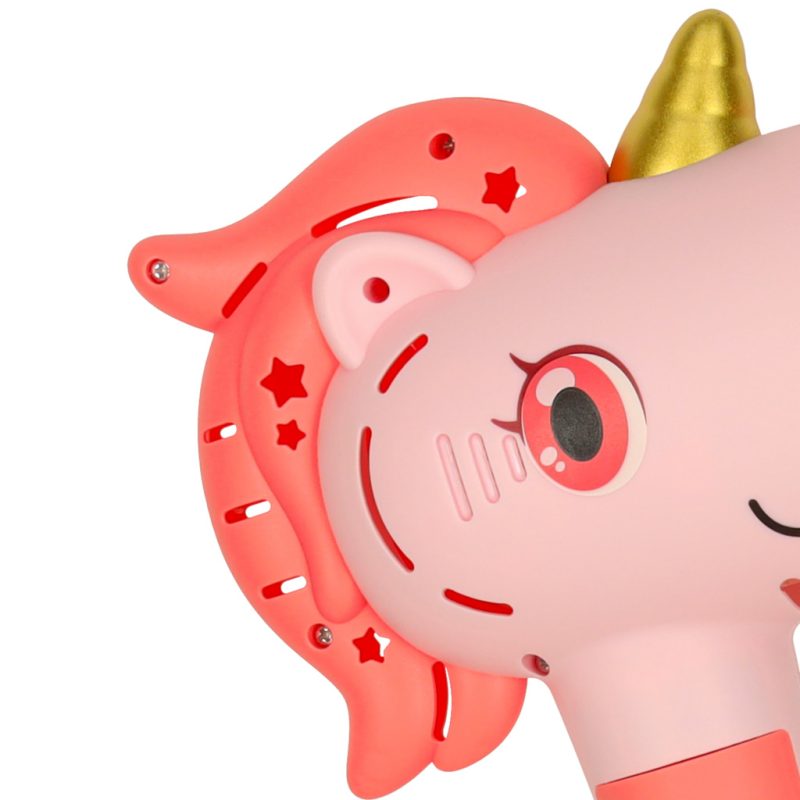 Soap-bubble-gun-bubble-machine-unicorn-wand-light-sound-167766 Stroj za mjehuriće od sapunice Jednorog štapić, zvuk, svjetlo