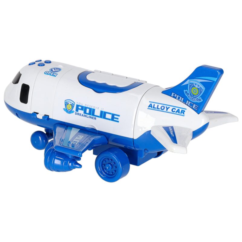 Transportni avion + 3 policijska automobila