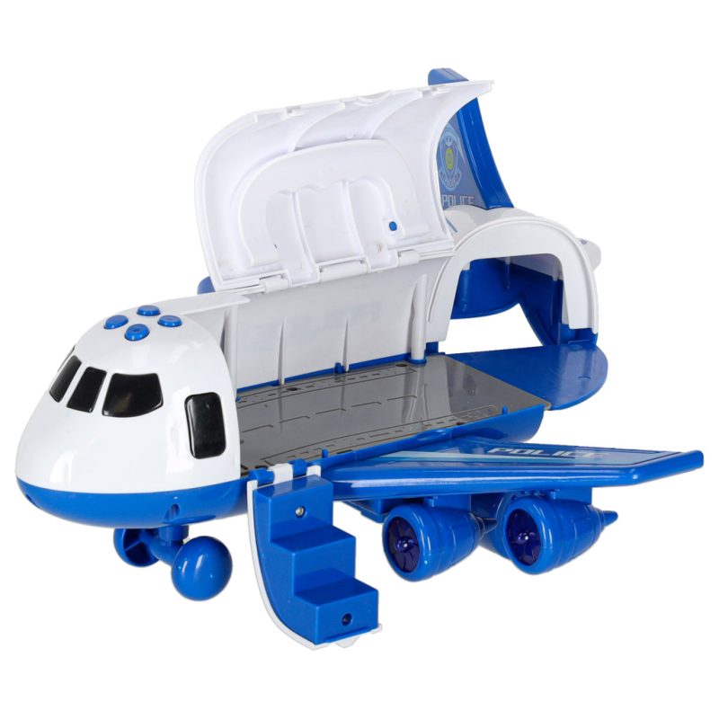 Transportni avion + 3 policijska automobila