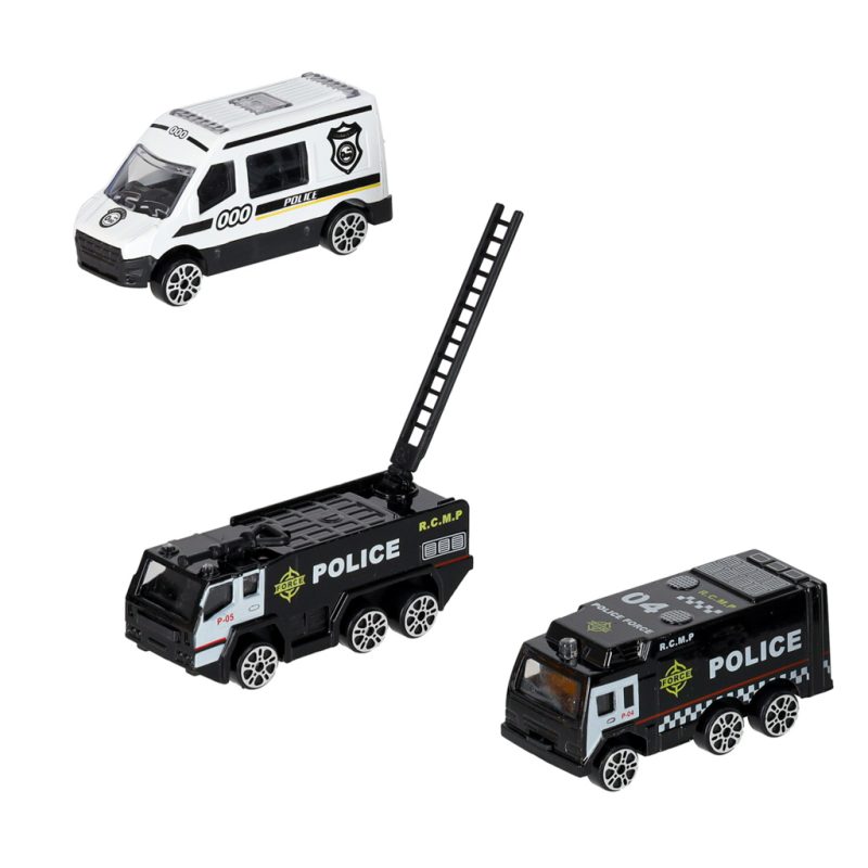 Transportni avion + 3 policijska automobila