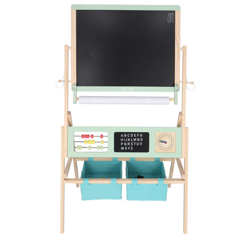 Wooden-chalkboard-LULILO-Kredo-accessories-chalk-markers-magnets-baskets-110cm-177593 Drvena ploča LULILO pribor kreda markeri magneti košare boje 110 cm 12