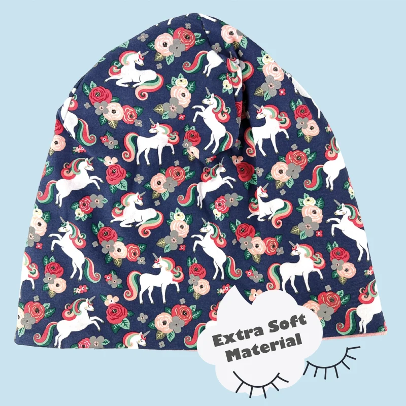 Reflektirajuća kapa s 360° reflektirajućim šalom - Jednorog