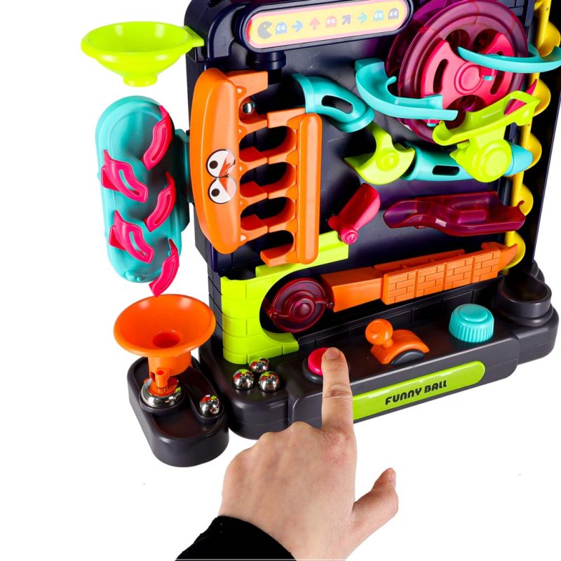 Arkadna igračka s preprekama za loptice 12