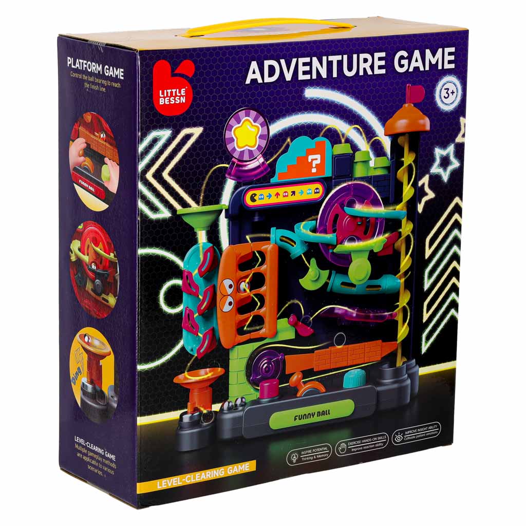 Arkadna igračka s preprekama za loptice 1