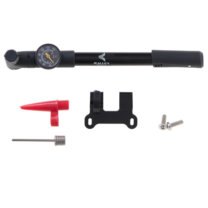 Bicycle-pump-with-bicycle-handle-pressure-gauge-164434 Pumpa za bicikl s manometrom RALLEX ručna pumpa za bicikl za loptu madraca s držačem za bicikl 8