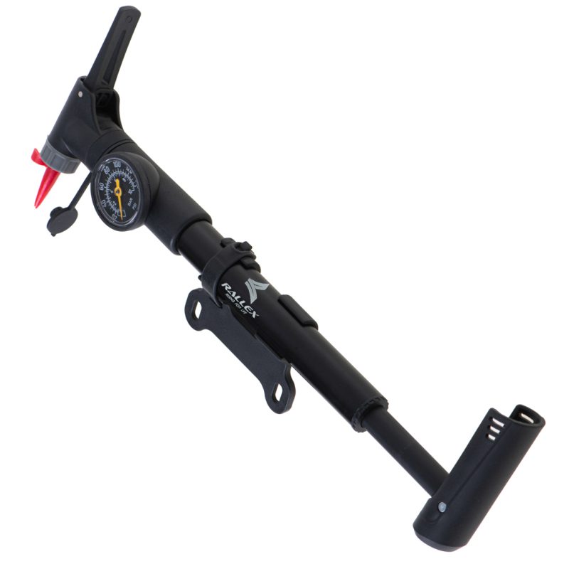 Bicycle-pump-with-bicycle-handle-pressure-gauge-164437 Pumpa za bicikl s manometrom RALLEX ručna pumpa za bicikl za loptu madraca s držačem za bicikl 5