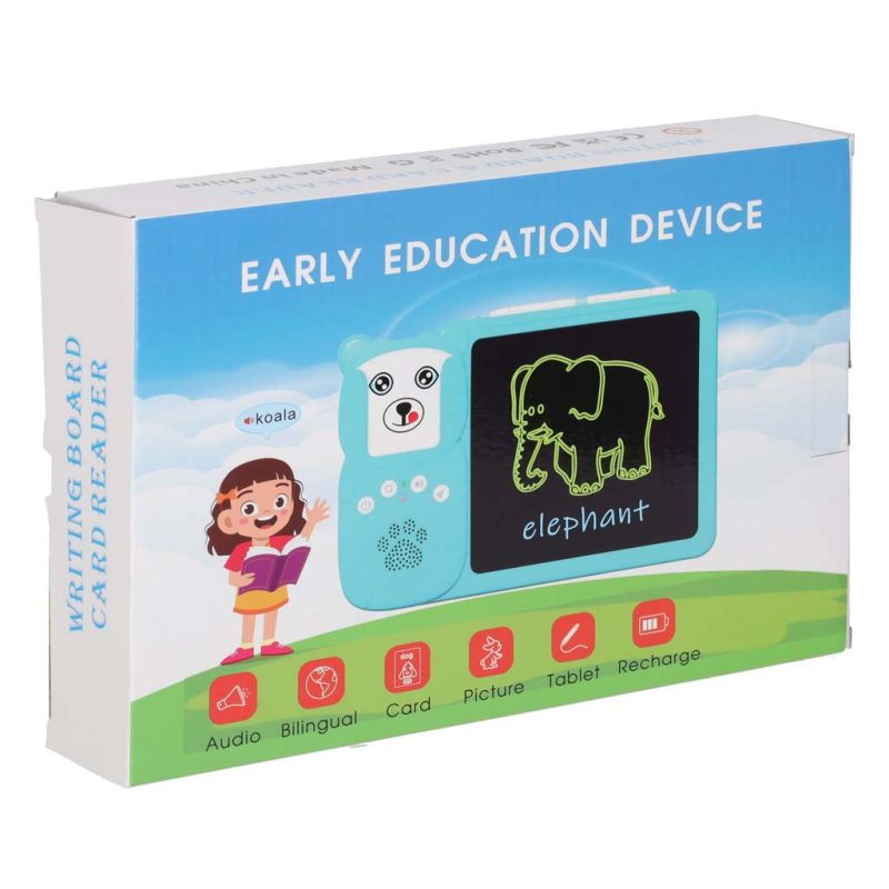 Čitač kartica za učenje engleskog vokabulara 8,5'' plavi 1