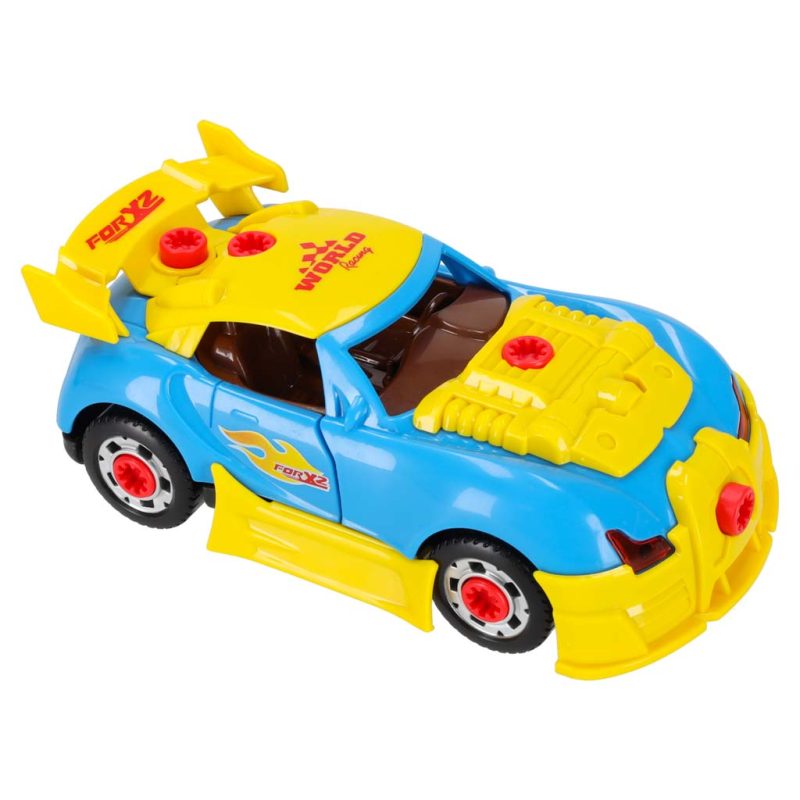 Sportski auto za sastavljanje i alat 13