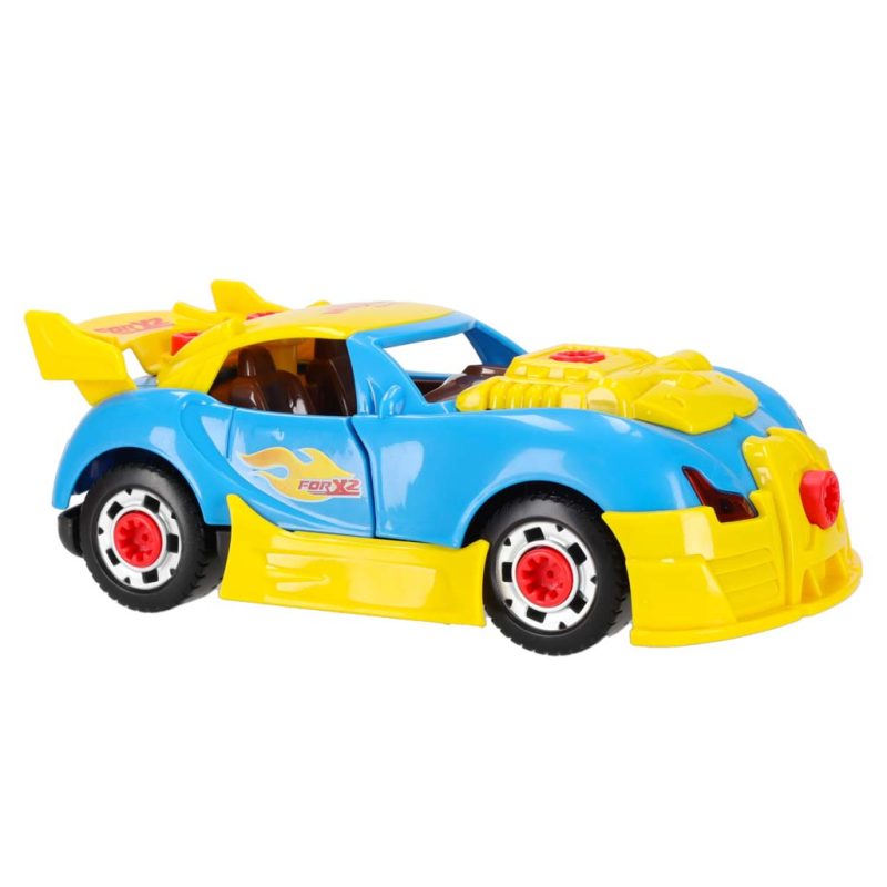 Sportski auto za sastavljanje i alat 11