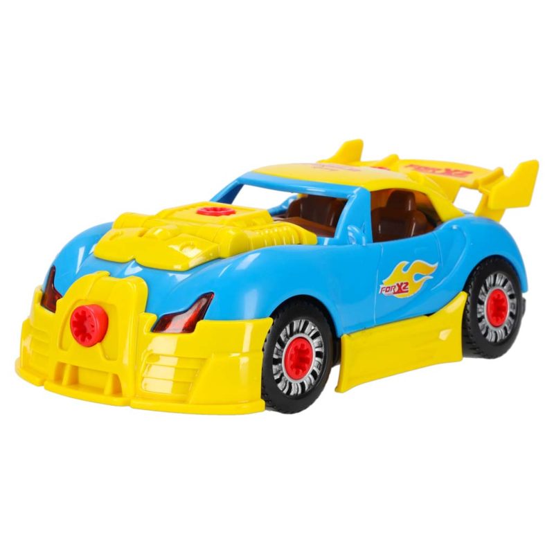 Sportski auto za sastavljanje i alat 9