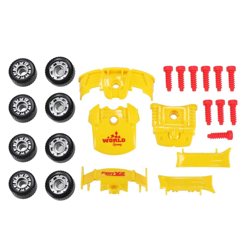 Sportski auto za sastavljanje i alat 6