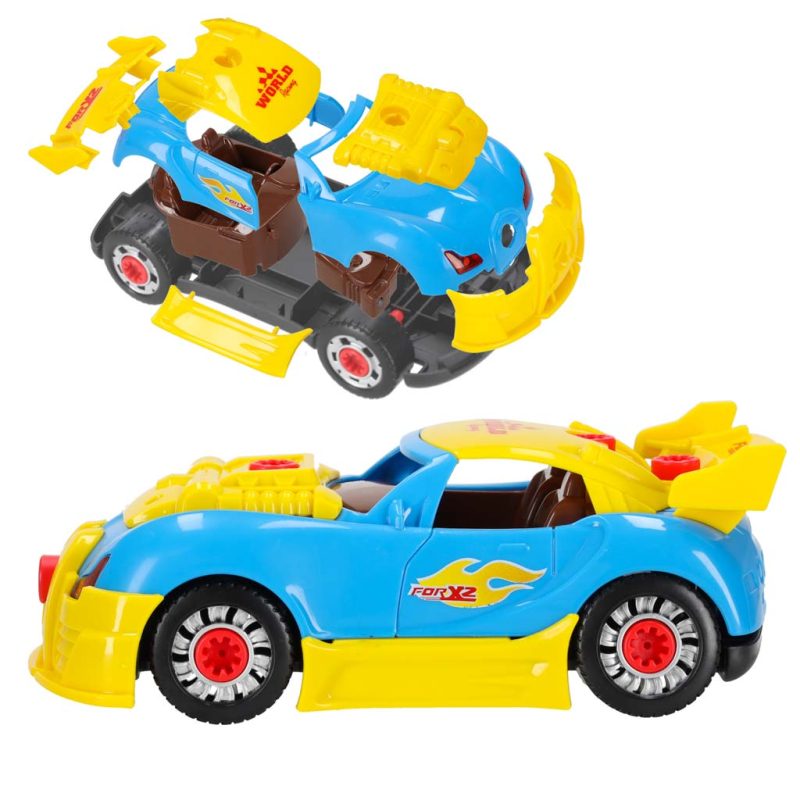 Sportski auto za sastavljanje i alat 5