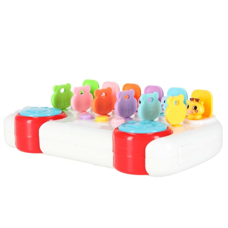 Edukativni autobus s kliznim životinjama i tipkama 12