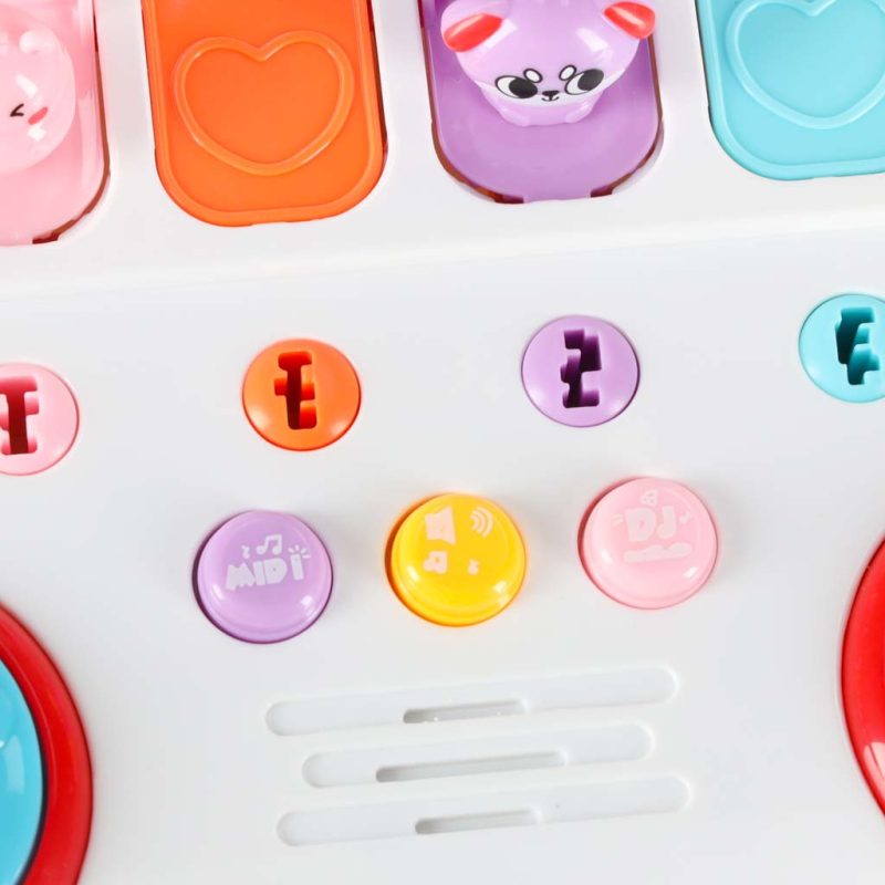 Edukativni autobus s kliznim životinjama i tipkama 8