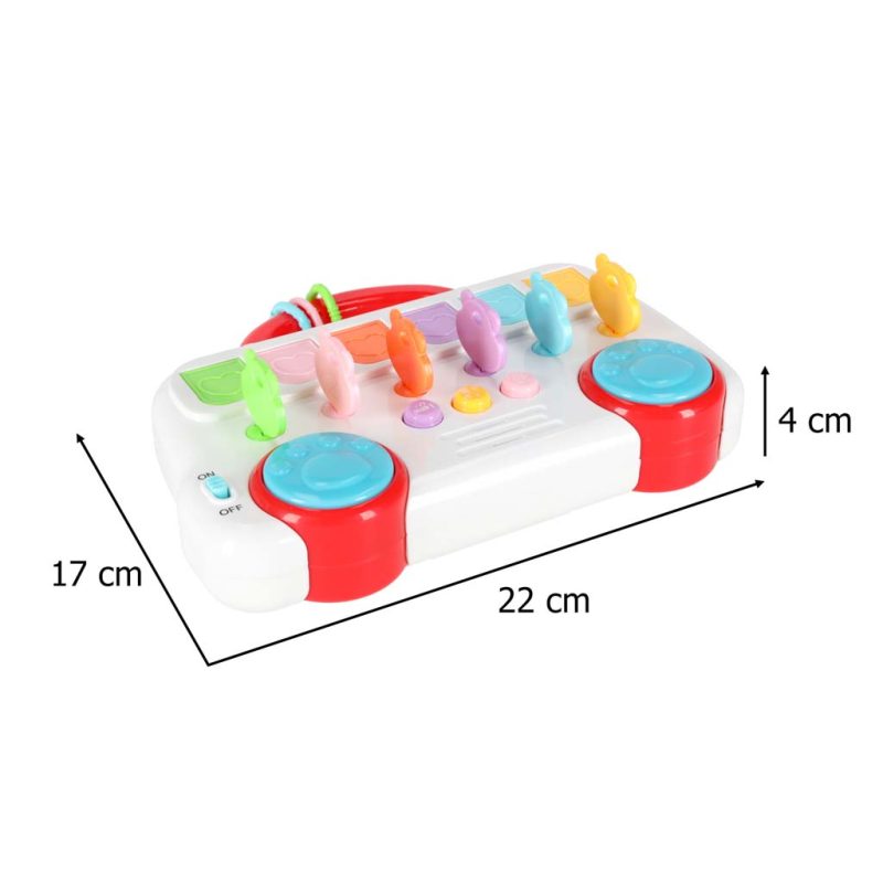 Edukativni autobus s kliznim životinjama i tipkama 2