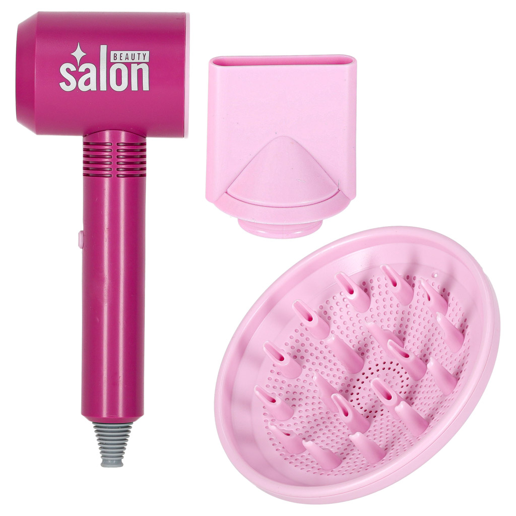 Frizerski set za djecu, sušilo za kosu, pegla za kosu, 16 predmeta 13