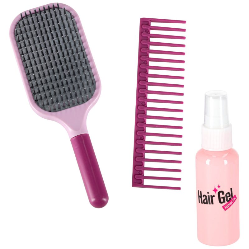 Frizerski set za djecu, sušilo za kosu, pegla za kosu, 16 predmeta 9