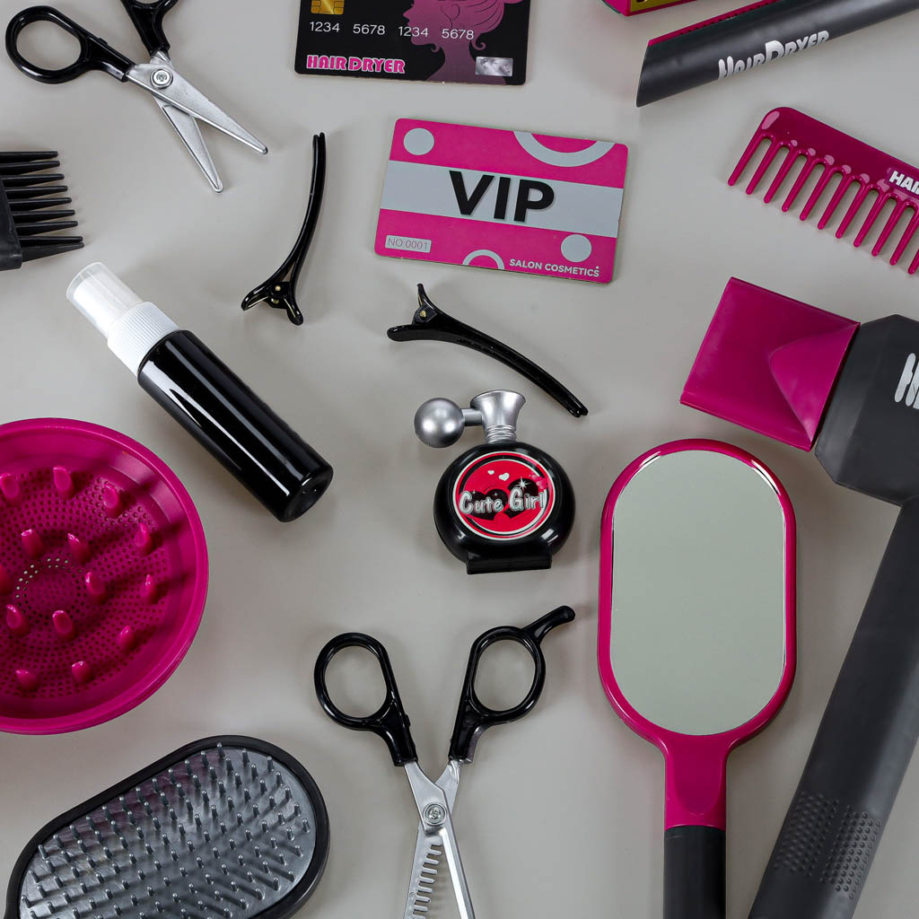 Frizerski set za djecu, sušilo za kosu, 20 predmeta 2