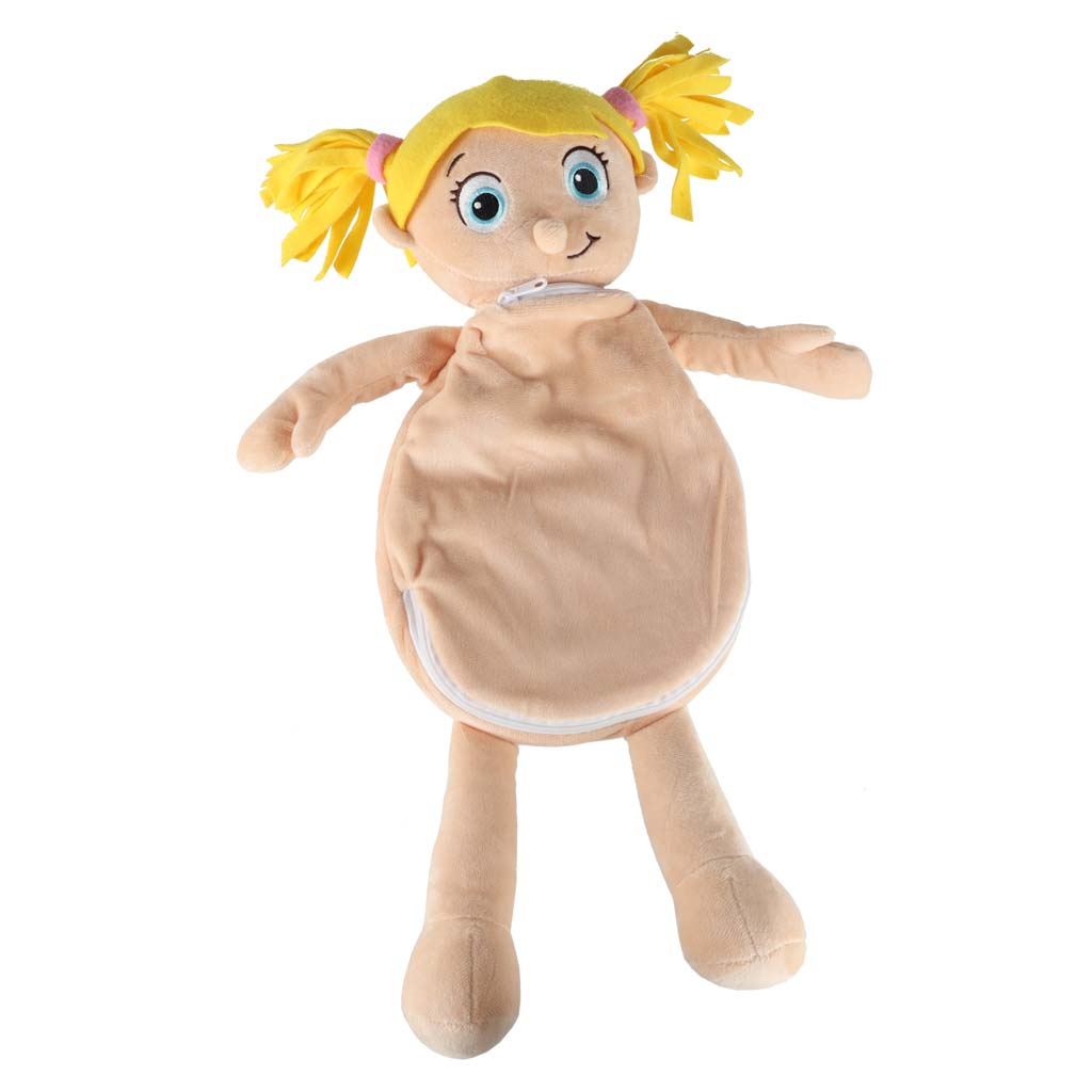 Lutka koja uči o anatomiji djevojčice 10