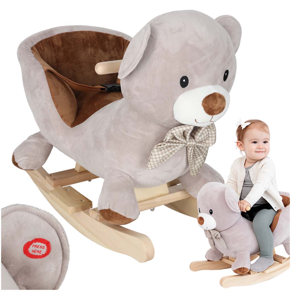 Rocking-teddy-bear-plush-rocker-with-soft-seat-179518 Plišana ljuljačka u obliku medvjedića sa sjedalom