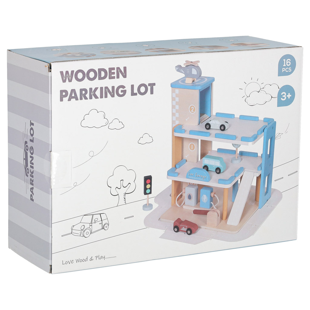 Wooden-garage-car-parking-double-decker-gas-station-178940 Drvena garaža za parkiranje automobila dvokatna benzinska postaja 1