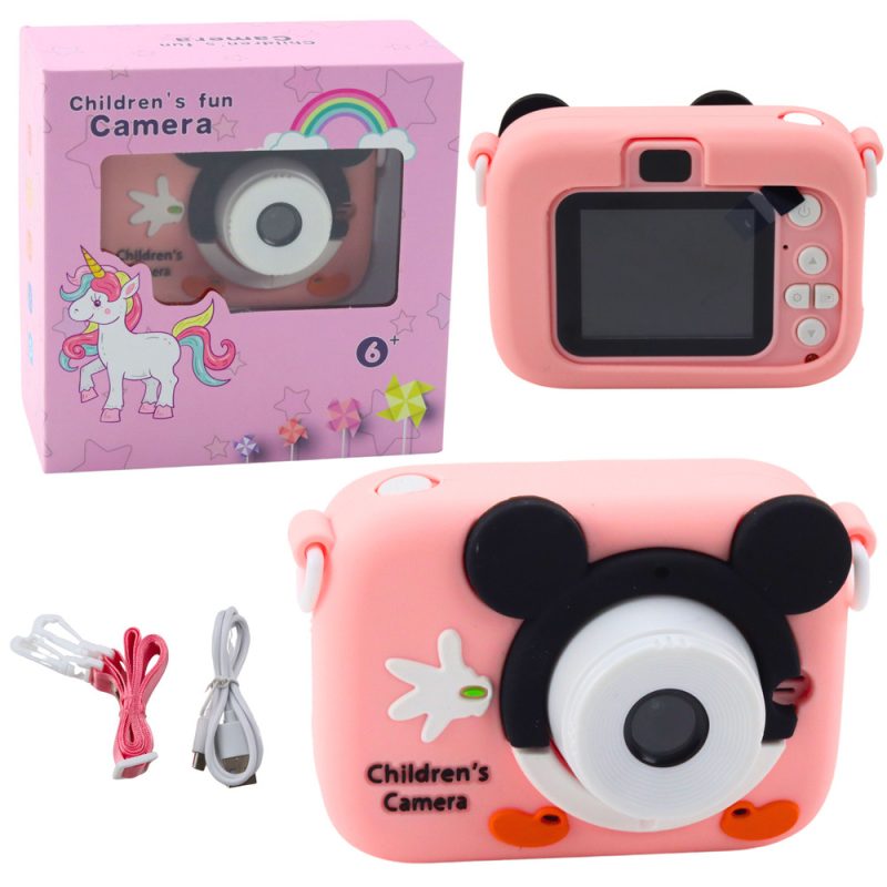 Digitalni fotoaparat za djecu Mickey Mouse Roza 48Mpx HD 1080P