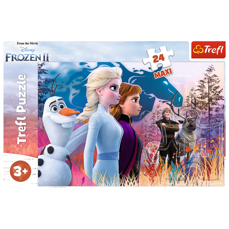 Puzzle 24 Maxi Čarobno putovanje Frozen 2 Trefl 14298 1