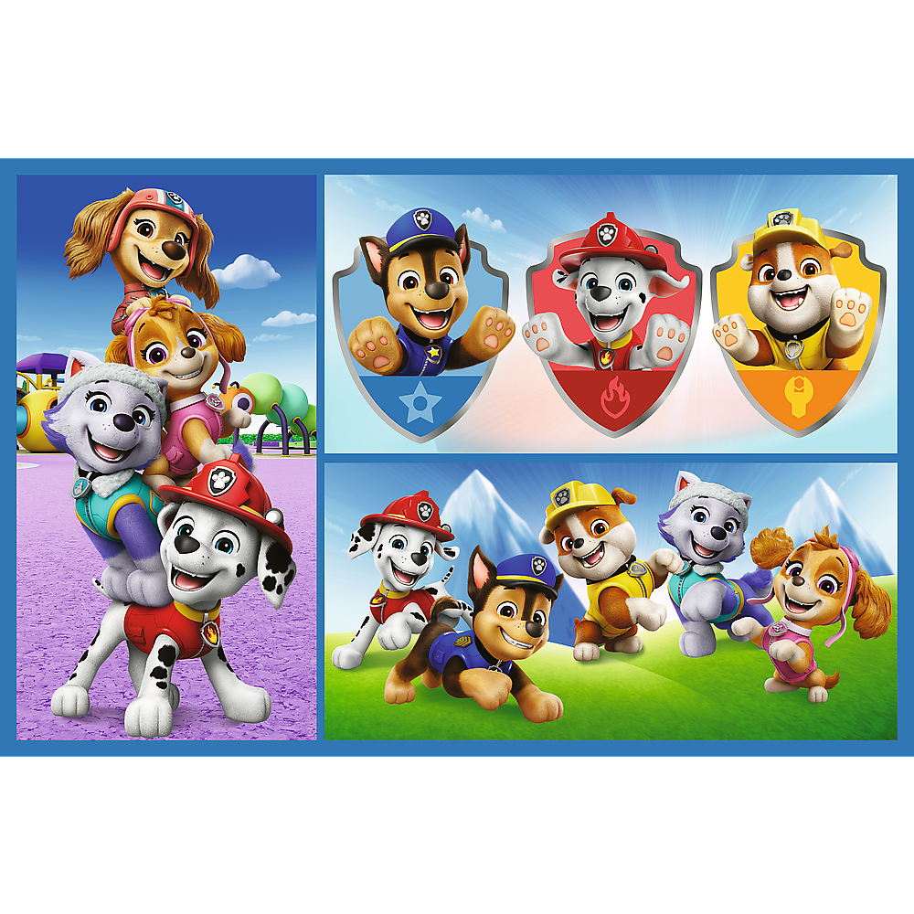 Puzzle 2x70 Paw Patrol pravila Trefl 34441