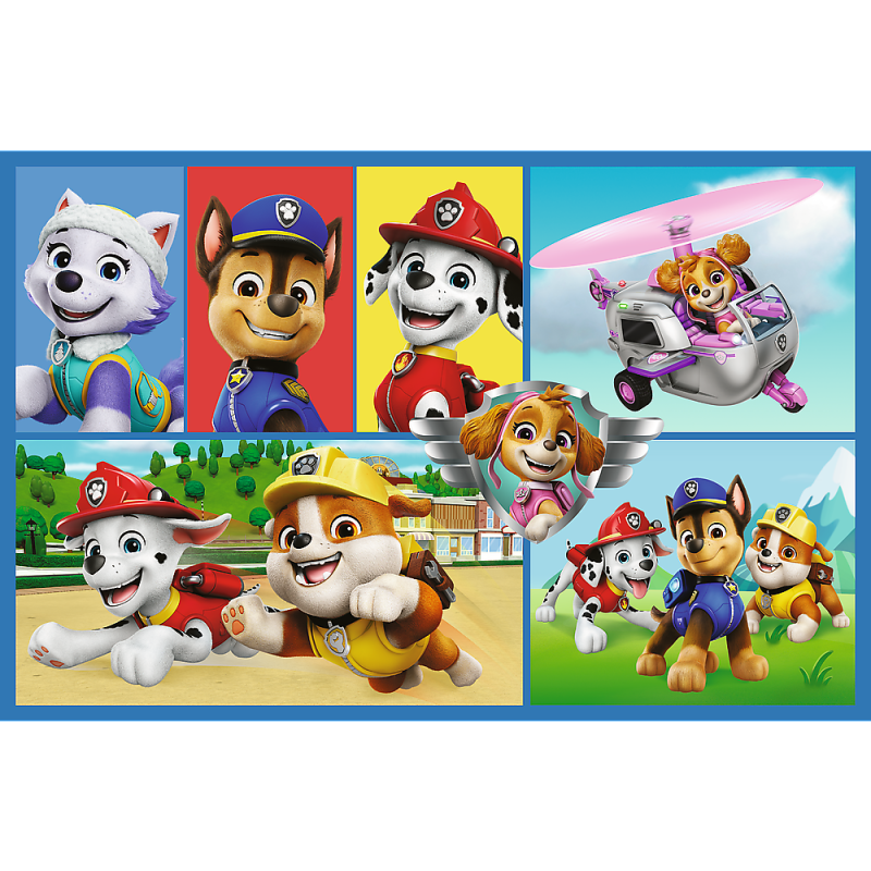 Puzzle 2x70 Paw Patrol pravila Trefl 34441