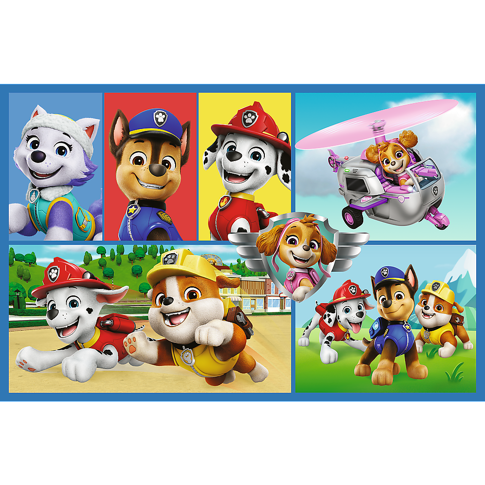 Puzzle 2x70 Paw Patrol pravila Trefl 34441