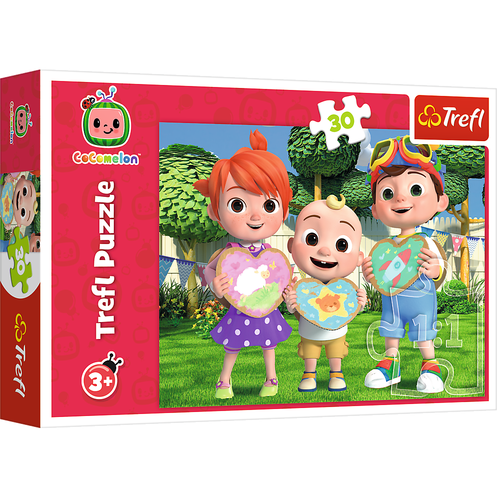 Puzzle 30 kom Cocomelon Igrajmo se zajedno Trefl 18295