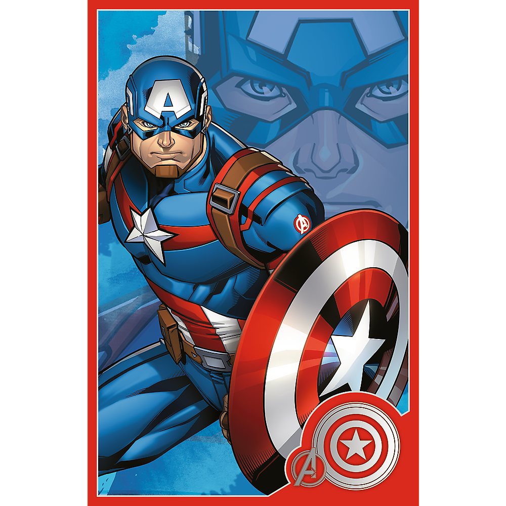 Puzzle 3x50 Vaš junak Disney Marvel Osvetnici Trefl 34891 2