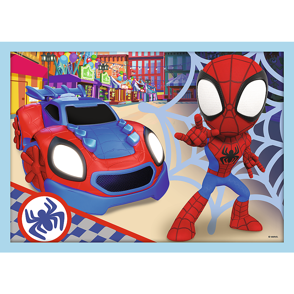 Puzzle 4in1 Ekipa Spidey Trefl 34611 5