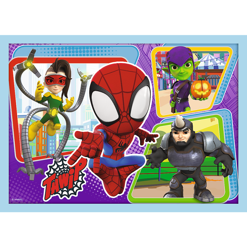 Puzzle 4in1 Ekipa Spidey Trefl 34611 2