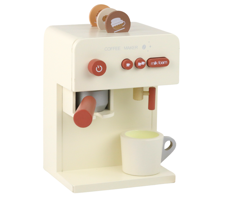 Dječji drveni aparat za kavu 5