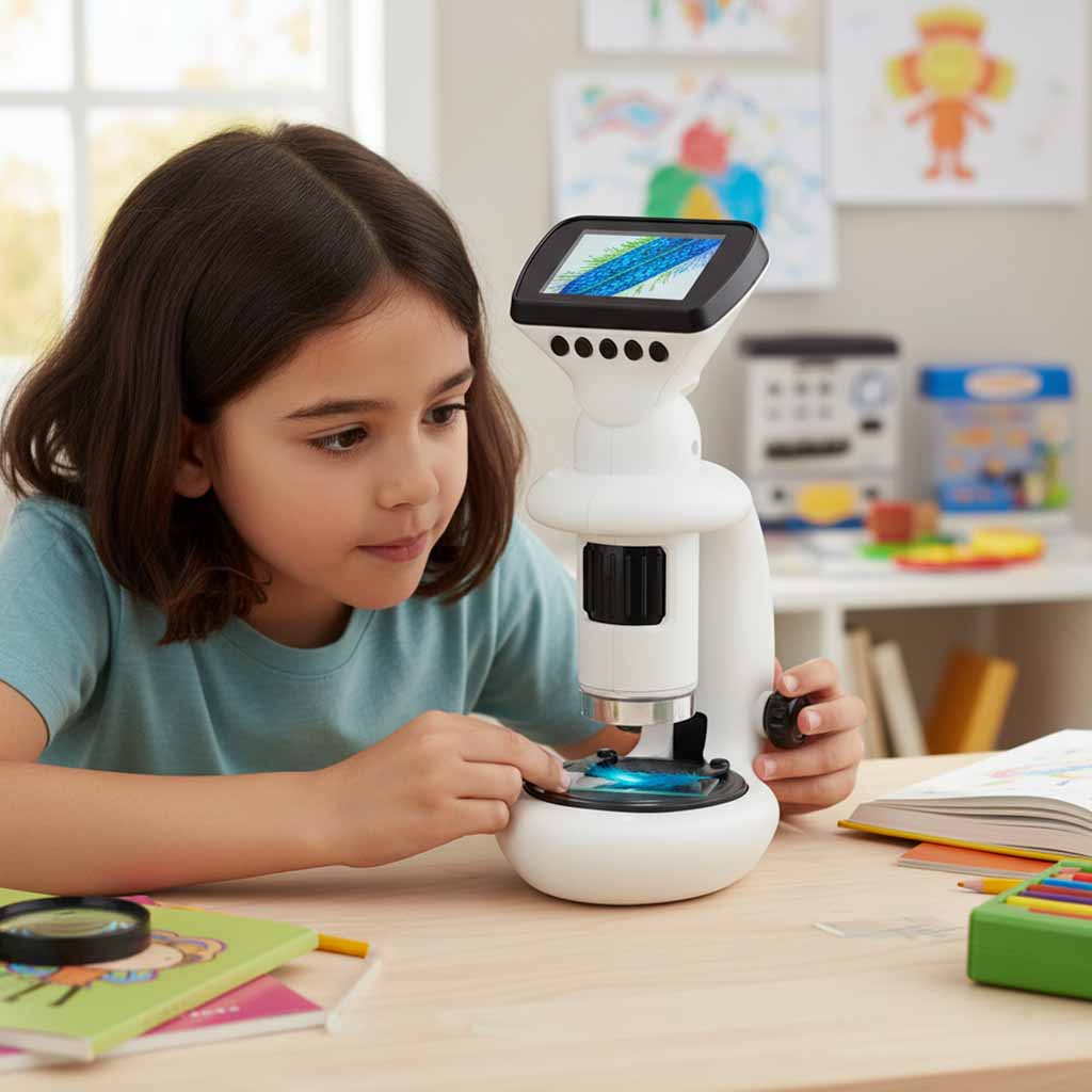 Electron-microscope-wifi-USB-LCD-screen-200x-1000x-179632 Elektronski mikroskop wifi USB LCD zaslon 200x 1000x 3