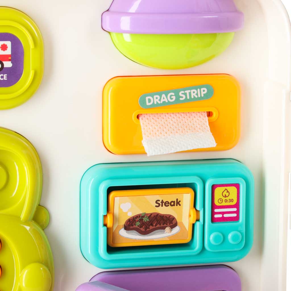 Interaktivna manipulativna ploča automobil sa svjetlom i zvukom 12