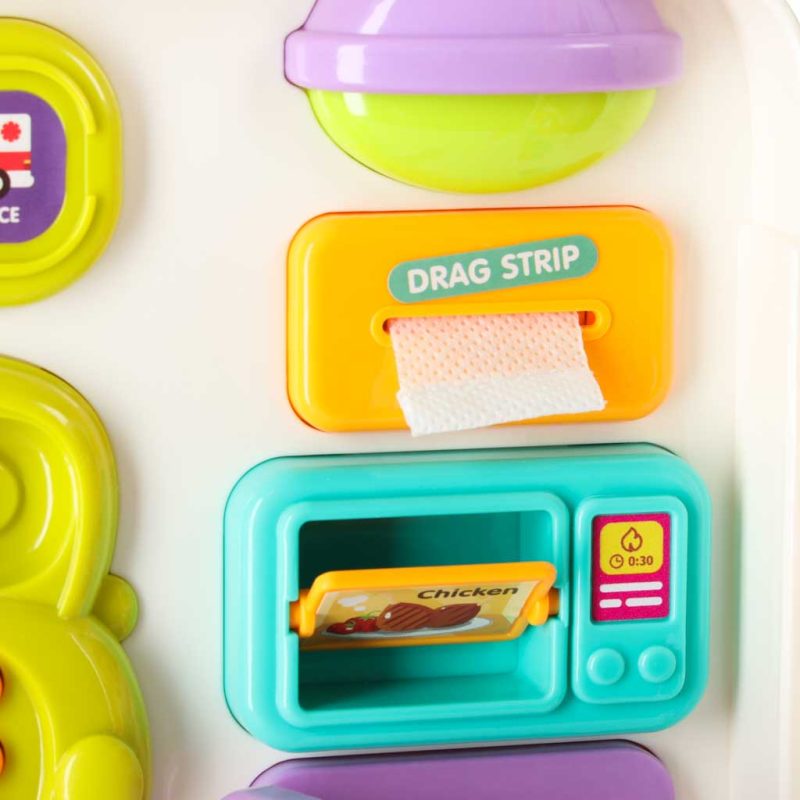 Interaktivna manipulativna ploča automobil sa svjetlom i zvukom 11