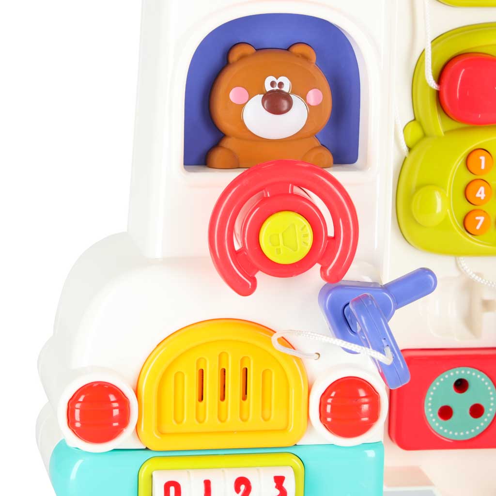 Interaktivna manipulativna ploča automobil sa svjetlom i zvukom 9