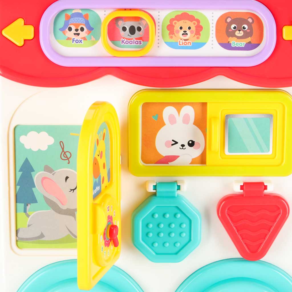 Interaktivna manipulativna ploča automobil sa svjetlom i zvukom 8