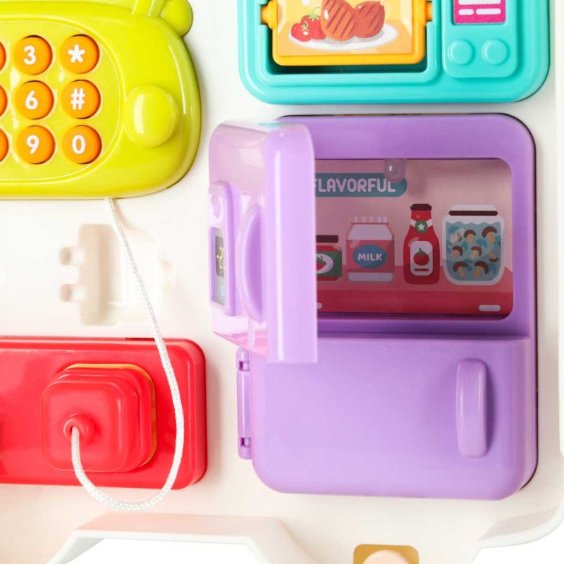 Interaktivna manipulativna ploča automobil sa svjetlom i zvukom 7