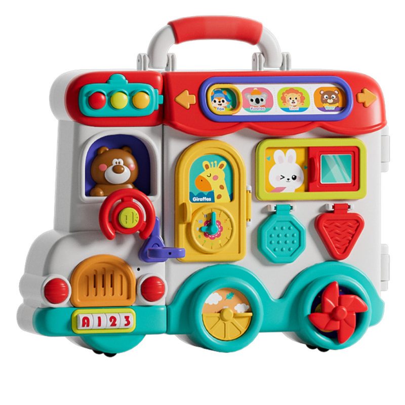 Interaktivna manipulativna ploča automobil sa svjetlom i zvukom 2